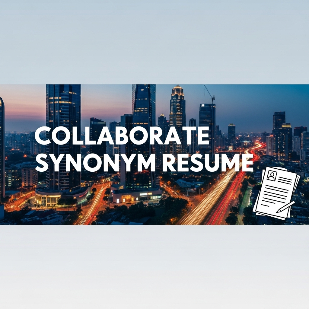 Cover Image for 10x Better Than "Collaborated": The Ultimate Guide to Collaborate Synonym Resume