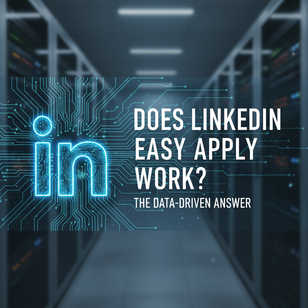 Cover Image for Does LinkedIn Easy Apply Work? The 2025 Data-Driven Answer