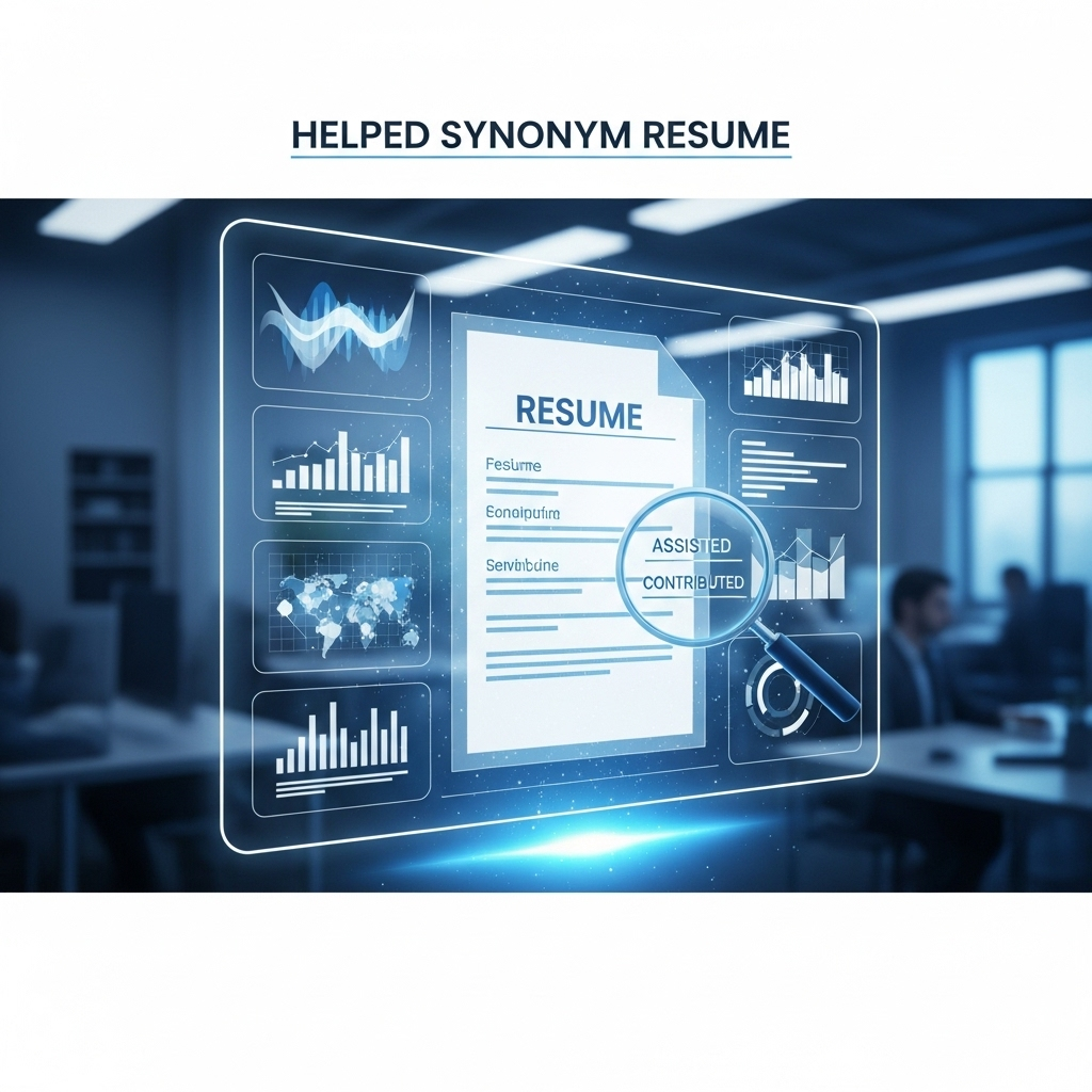 Helped Synonym Resume: 101+ Examples to Supercharge Impact