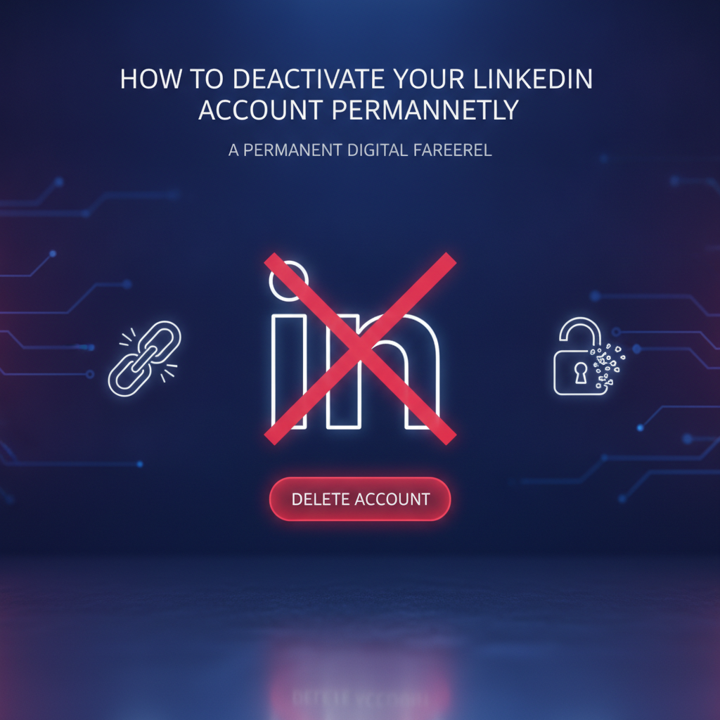 Cover Image for How to Deactivate LinkedIn Account Permanently: The Complete 2026 Guide