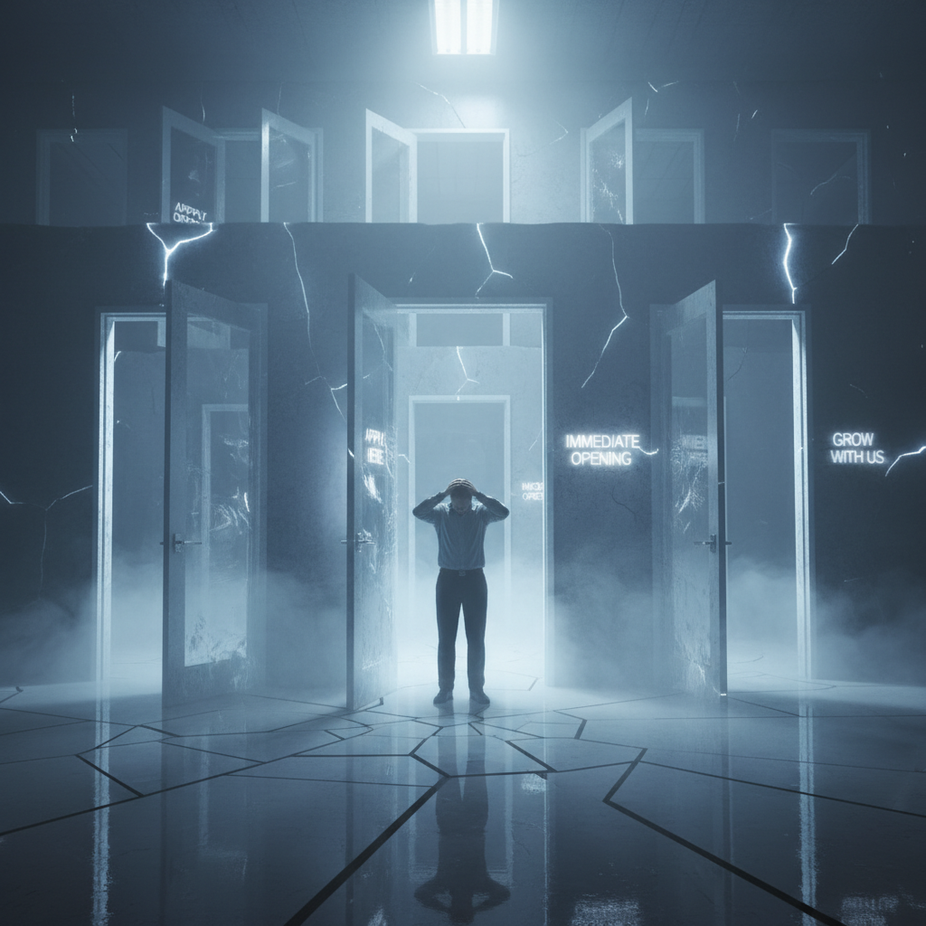 Cover Image for Why You Can't Find a Job in 2026: The 'Ghost Job' Epidemic Exposed