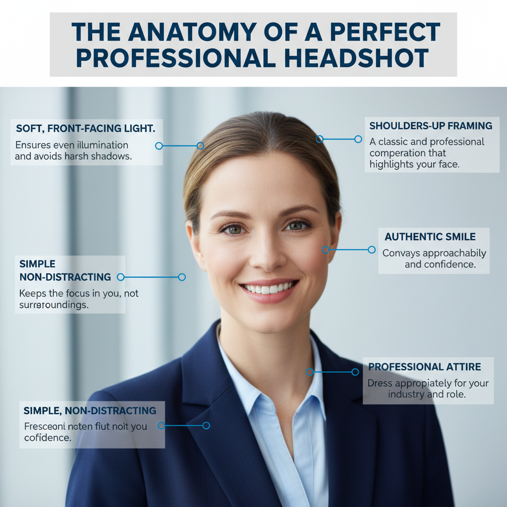 Anatomy of a perfect professional headshot